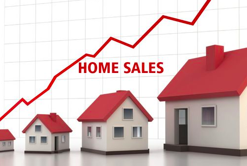 home sales up